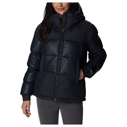 Columbia Pike Lake 2 Hooded Insulated Jacket, Doudoune À Capuche Femme, Black, Taille M