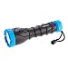 Dorcy 120-Lumen Weather Resistant LED Flashlight with Non-Slip Grip and Nylon Lanyard, Assorted Colors (41-2958)