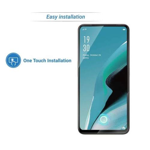 Image of STP FEEL� Tempered Glass Screen Protector Compatible for Realme Narzo 20 pro | Bubble-Free, Anti-Scratch Full Protection Durable Tempered Glass - Black, Pack of 1