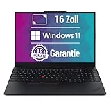 Lenovo ThinkPad E16 Gen 3 16 Zoll Full HD Laptop AMD Ryzen 7-250@ bis zu 5,1 GHz 16 GB 512 GB SSD mit Windows 11 Pro & GRATIS Antiviren-Software inkl. 12 Monate Garantie