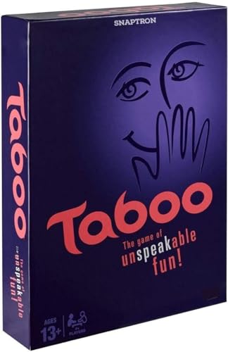 TMC ZONE Taboo Board Game Family Guessing Game for Kids Ages 13+ Fun Party Game for 4 or More Players Classic Card Game for Teens and Adults