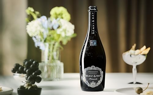 SCAVI & RAY Secco Frizzante Banquet 6 x 0,75L - feinperliger Perlwein aus Italien mit Zitrus- & Kernobstaromen, 10,5% Vol. - eleganter Aperitif für stilvolle Anlässe