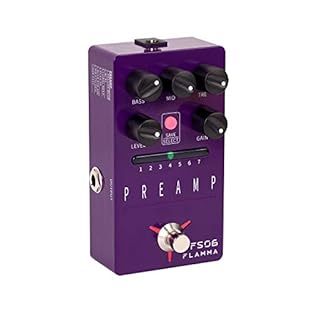 【7 Preamp Models】7 different preamp models that cover a wide variety of classic and modern guitar tones. Preamp Models: Deluxe Blue, AC31, Coral Reef, Plex 50, Blue Eye 100, MB 5th Gen, HVE 5151. 【Compatible】You can connect it to a power amp of a gui...