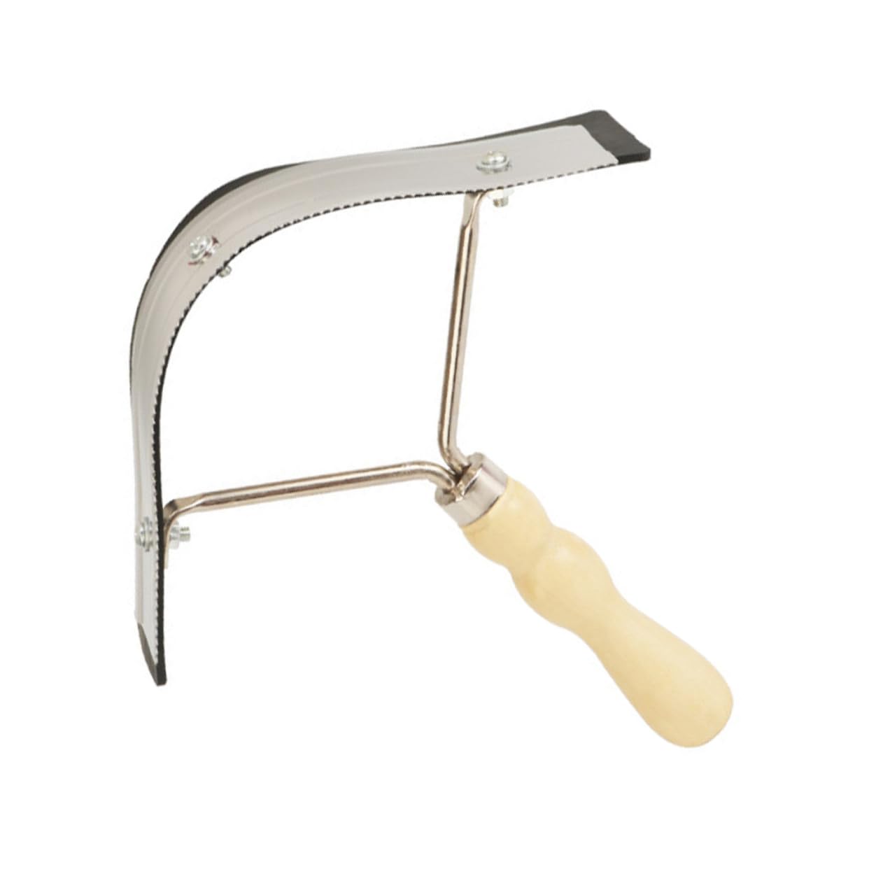 ibasenice 1Pc Horse Hair Grooming Comb Serrated Scraper for Livestock Cleaning Durable Grooming Tool with Handle for Horses and Cattle Care