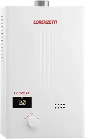 Aquecedor de Água a Gás Liquefeito 15 Litros Lz 1500ef Branco