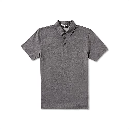 Polo Volcom Wowzer Stealth Noir pour Homme en Taille M aux Finitions Soignées