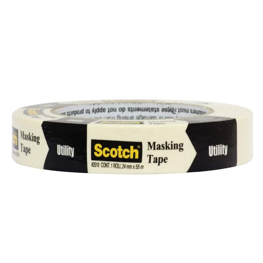 Scotch Utility Purpose Masking Tape 24 mm x 55 m, (2010)