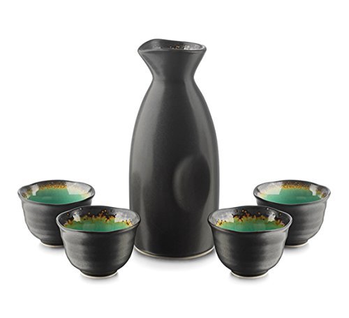 Happy Sales Perfect 5 pc Japanese Design Sake set