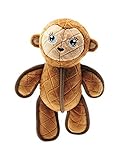 Mit verstärkten Nähten HUNTER TOUGH TOYS Hundespielzeug, Kuscheln, Spielen, 25 cm, Affe