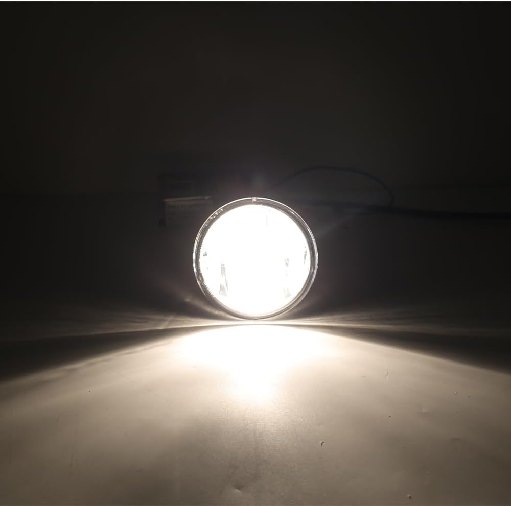 Pair Clear Front Bumper Fog Light Driving Lamp For Jeep Patriot 2011 2012 2013 2014 2015 2016 2017 Driver & Passenger Side