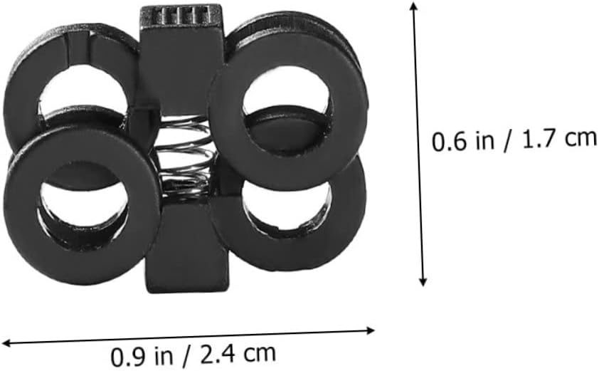 20pcs Adjustable Non-slip Shoelace Buckles Fastener Locks for Easy Tying Loose Design for Boys and Girls and Seniors Lightweight and Compact for Daily Use