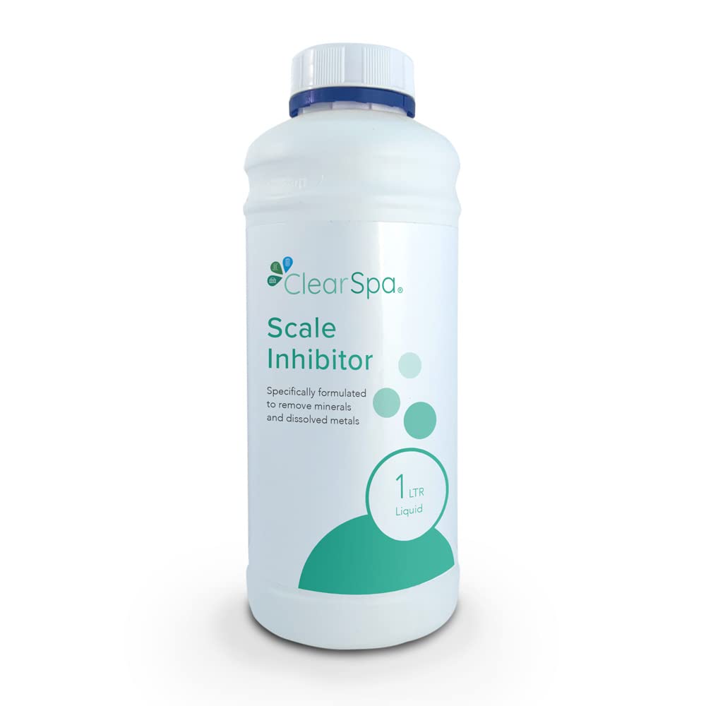ClearSpa Scale Inhibitor 1L - for Hot Tub, Spa and Swimming Pool Treatment