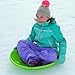 Flexible Flyer Snow Saucer Sleds. Round Sand Slider Disc Toy (Colors May Vary) , 26