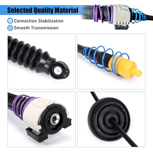 Image of 12477640 905-144 Automatic Transmission Gear Shift Linkage Cable Kit Compatible with GMC Sierra Chevrolet Chevy Silverado 1500 /2500 /3500 4WD 1999-2007