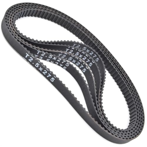 Courroie de distribution T2.5 anti-glissement 345mm pour supprimer le jeu mécanique
