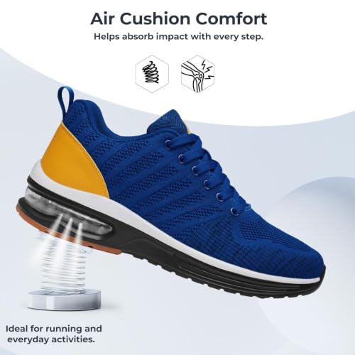 Image of Mishansha Running Shoes for Men Sneakers Air Cushion Walking Shoes Comfortable Tennis Shoes Breathable Trail Running Shoes US Men 7-15