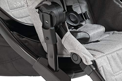 Image of Baby Jogger Second Seat Attachment for City Select LUX Stroller, Black, 1 Count (Pack of 1)