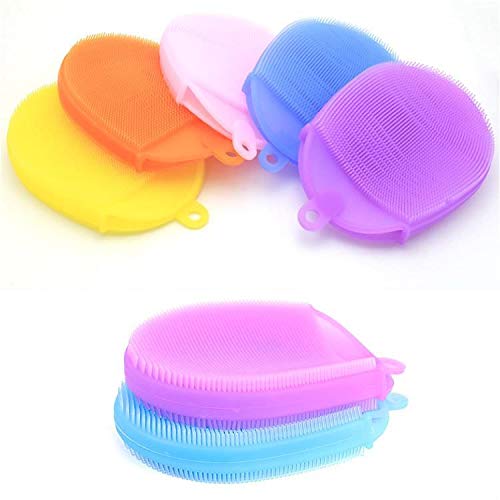 Kit de Esponjas de Silicone Multiuso Com Suporte (2 un)
