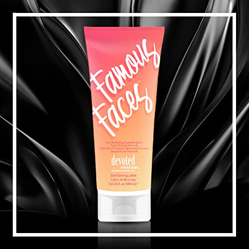 Devoted Creations DCFF4 Famous Faces Skin Perfecting Hypoallergenic Facial Tanning Lotion thumb #4
