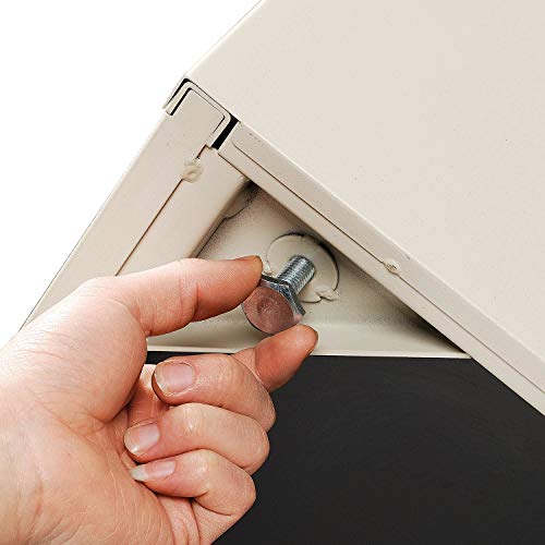 Global Industrial 30" W Premium Lateral File Cabinet, 5 Drawer, Putty #TOP5