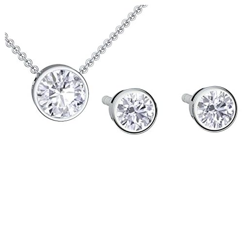 Smyckesset hjärta silver hjärtkedja 925 hjärtberlock hjärta örhängen örhängen * present set* lyxfodral med gravyr vackraste kvinna i världen gåvor alla hjärtans dag flickvän romantisk SE20-7 SS925ZIFA
