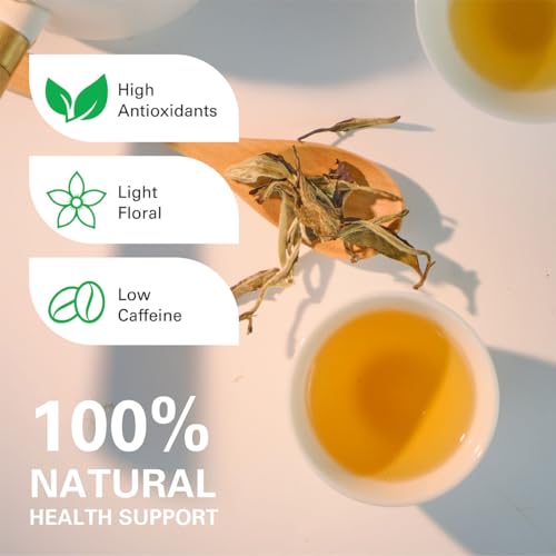 Wt Weetee Organic White Peony Tea, Usda Organic Bai Mu Dan Loose Leaf 4Oz/114G thumb #2