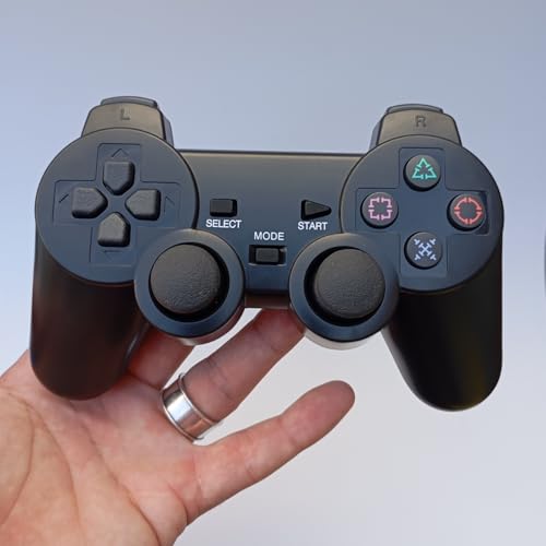Controle Sem Fio Bluetooth para Play2 Play1 e PX, Joystick Comptaivel com Ps1 Ps2 e PX Manete Blueto