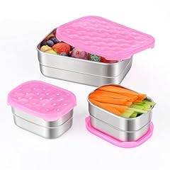 Pink Lunch Containers for Kids