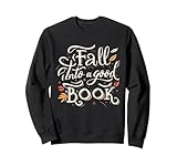 Cute fall into a good book teacher gifts & apparel