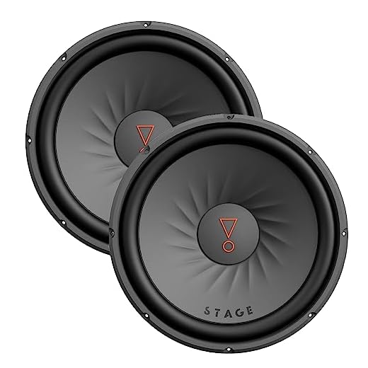 JBL - Two STAGE102 10" Car Audio Subwoofers
