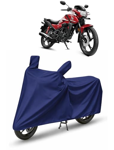 Image of Bike /SCOOTY Cover for Honda SP 125 with Side Mirror Pocket & Buckle Belt | HIGH Material Quality | Weather Resistant