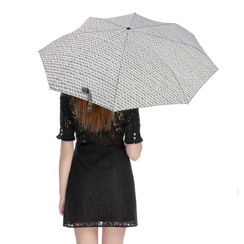 Parapluie pliant chic à boucles texturées ACEPrints haute qualité - 5