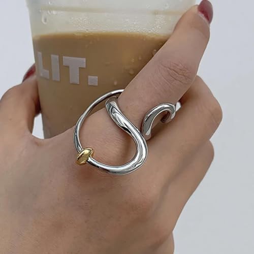 Anneaux géométriques set party resizable le cadeau idéal mixte