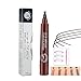 Stylo De Sourcils, Sourcils ImperméAbles, 4 Sourcils BifurquéS, Crayon à Sourcils Liquide Professionnel Naturel Longue DuréE Sans Maquillage