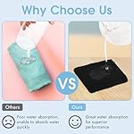 8 Pcs Sports Wrist Sweat Bands for Men & Women， Absorbent Wrist Sweatbands Tennis Wristbands, Elastic Wrist Bands for Sweat for Basketball Tennis Football Gym Running Working Out - Image 5