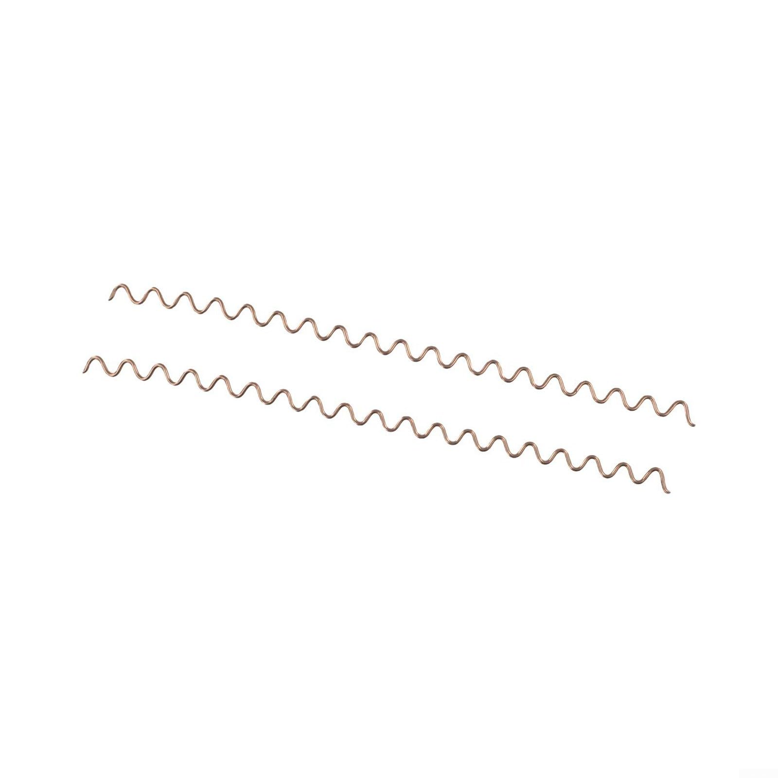 Zilimontt Lot de 100 fils ondulés de soudure par points pour réparation de carrosserie de voiture, extracteur de bosses de réparation de voiture, fils de tirage de panneau de soudage par points,