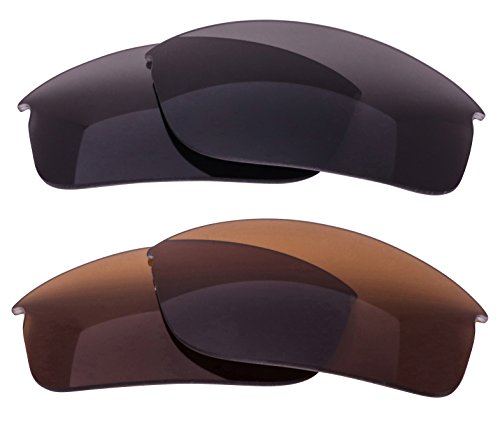 Image of Polarized Replacement Lenses Compatible with Oakley Bottle Rocket oo9164 Sunglasses - Crafted in the USA - Multicolor Option