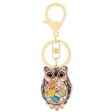✿ 【TAMAÑO DEL PRODUCTO】: 2.4 "H × 1.5" W （6cm × 3.8cm）, Peso: Aproximadamente 51g, El paquete incluye: 1 × llavero.
