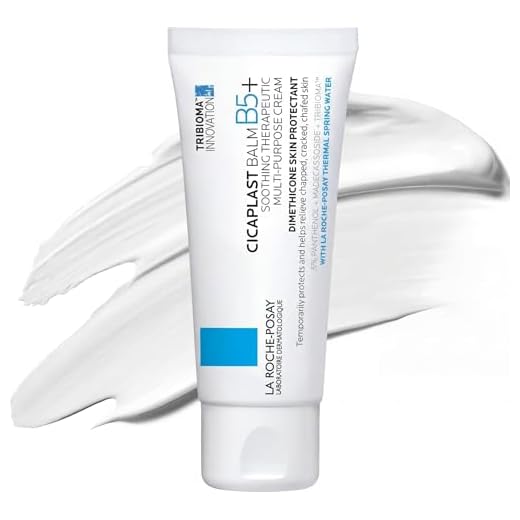 La Roche-Posay Cicaplast Balm B5, Healing Ointment and Soothing Therapeutic Multi Purpose Cream for Dry & Irritated Skin, Body and Hand Balm, Baby Safe, Fragrance Free