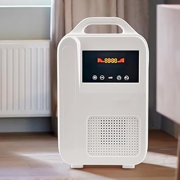 Portable Oxygen Concentrator, Lightweight Electric Machine with Cannula and Carry Bag for Home, Travel, Outdoor Use