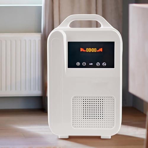 Portable Oxygen Concentrator, Lightweight Electric Machine with Cannula and Carry Bag for Home, Travel, Outdoor Use