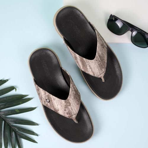 Image of Mochi Men Faux Leather Casual Comfort Chappal