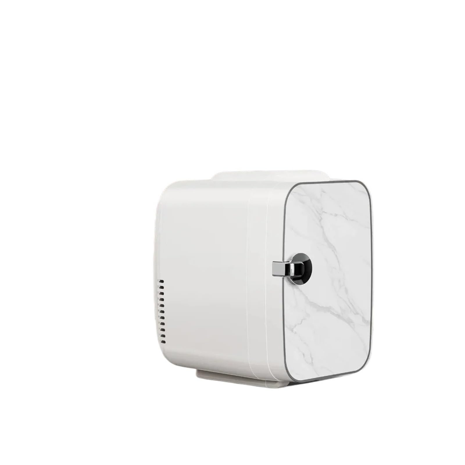 Mini refrigerador portátil for autocaravanas, refrigerador Personal Compacto de 4 litros/6 latas for Viajes y Aventuras al Aire Libre, Color Blanco