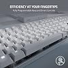 Razer Pro Type Ultra Wireless Mechanical Keyboard: Silent, Linear Switches - Ergonomic Design - HyperSpeed Technology - Connect up to 4 Devices - Fully Programmable Keys & Smart Controls