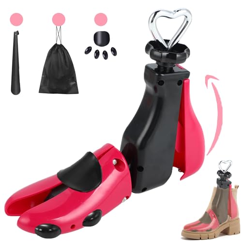 Satauko Embauchoirs à Chaussures pour Femme, Extenseur de Chaussures pour Hommes, Embauchoirs Bottes pour Largeur et Longueur Extensibles, Botte Unisexe Réglable pour Pieds Larges.(1 Pièce, 37-43)