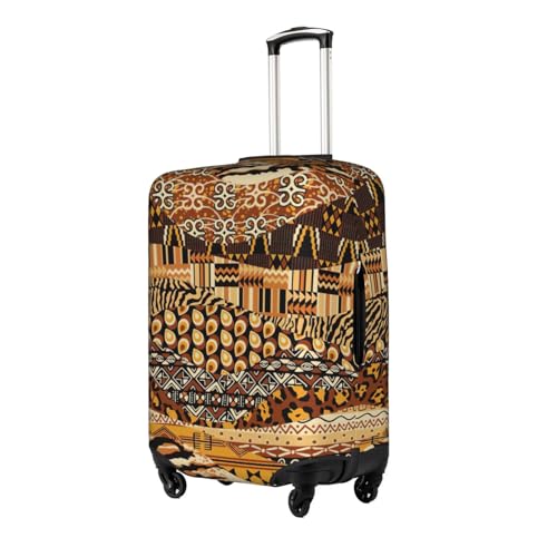 African Style Patchwork Print Pretty Practical Washable Carry on Luggage Sleeve Large Suit Case Cover2