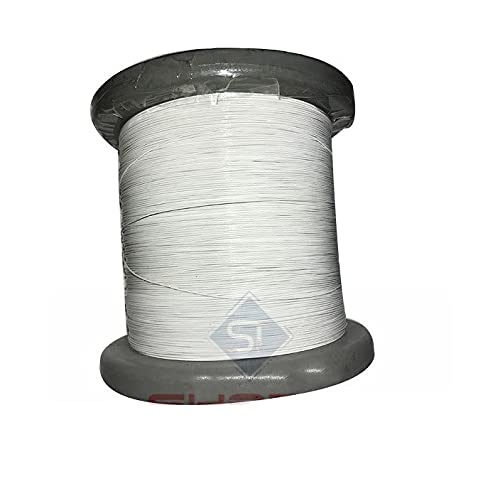 Multi Strand Flexible wire-White-7/42 thin-(92 meters) (B09H5LBZ44) Amazon Price History, Amazon Price Tracker