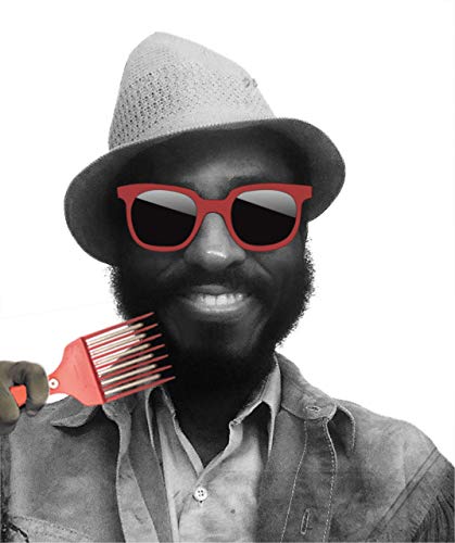 Shawty Red Electric Hot Pick Beard Grooming Kit For Men Low Heat Hot Afro Comb Skin Sensitive Adjustable Temperature Heated Straightener For African American M&W With Hair Conditioner Detangler Spray #TOP5