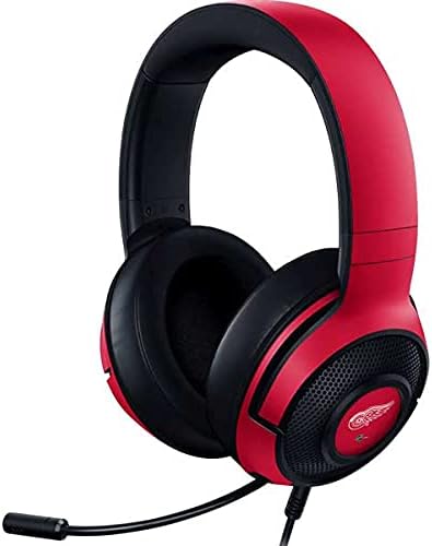 Skinit Decal Skin Compatible with Razer Kraken X Gaming Headset - Officially Licensed NHL Detroit Red Wings Solid Background Design
