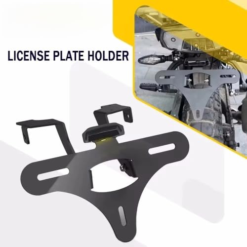 Support de plaque moto pour CFMT450 accessoires arrière épuré - 2